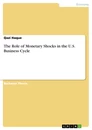 Título: The Role of Monetary Shocks in the U.S. Business Cycle