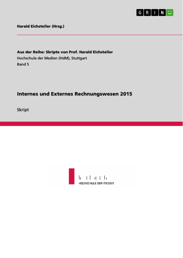 Titel: Internes und Externes Rechnungswesen 2015