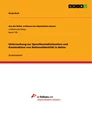 Titel: Untersuchung zur Sprachkontaktsituation und Konstruktion von Nationalidentität in Belize