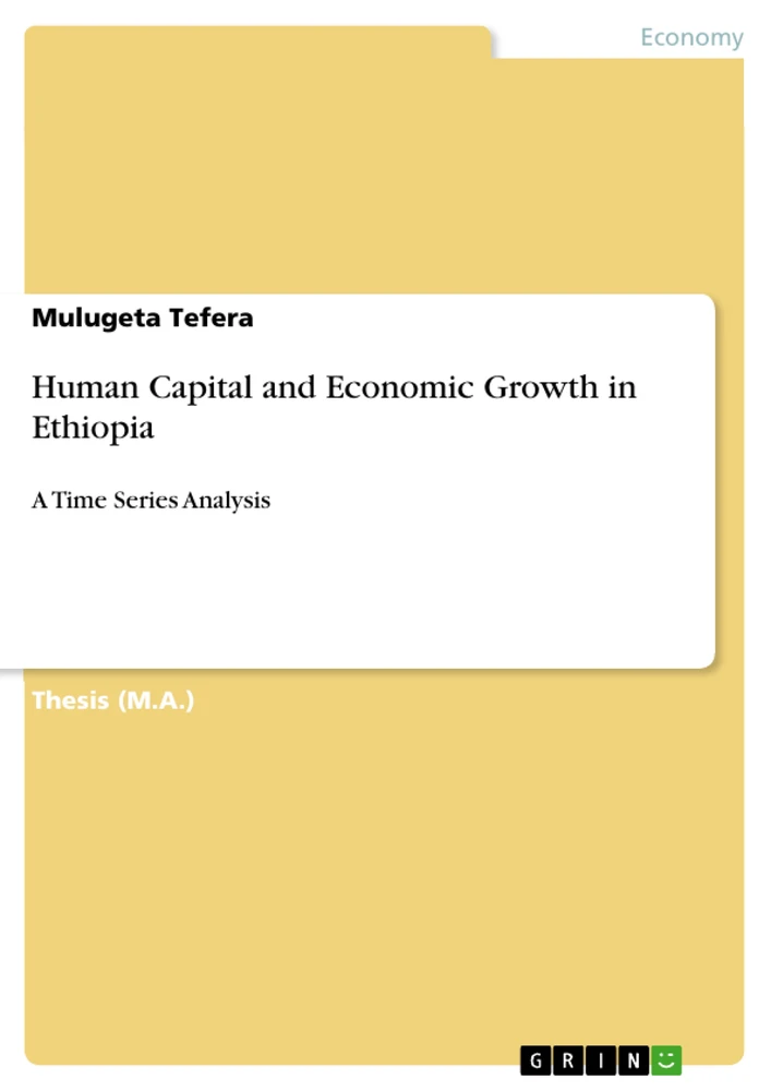 Titel: Human Capital and Economic Growth in Ethiopia