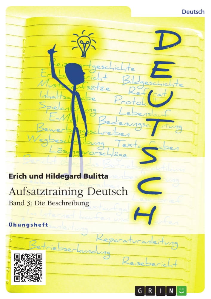 Title: Aufsatztraining Deutsch - Band 3: Die Beschreibung