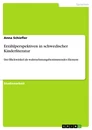 Title: Erzählperspektiven in schwedischer Kinderliteratur