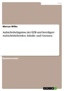 Titel: Aufsichtsbefugnisse der EZB und beteiligter Aufsichtsbehörden. Inhalte und Grenzen