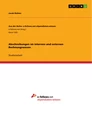 Titel: Abschreibungen im internen und externen Rechnungswesen