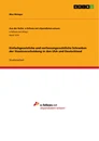 Titre: Einfachgesetzliche und verfassungsrechtliche Schranken der Staatsverschuldung in den USA und Deutschland
