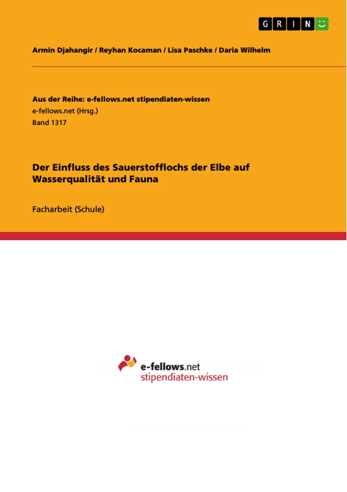 Titel: Der Einfluss des Sauerstofflochs der Elbe auf Wasserqualität und Fauna