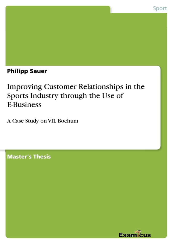 Título: Improving Customer Relationships in the Sports  Industry through the Use of E-Business