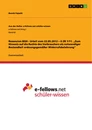 Titel: Rezension BGH - Urteil vom 22.05.2012 – II ZR 1/11. „Zum Hinweis auf die Rechte des Verbrauchers als notwendiger Bestandteil ordnungsgemäßer Widerrufsbelehrung“