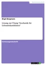 Title: Lösung zur Übung "Stochastik für Lehramtskandidaten"