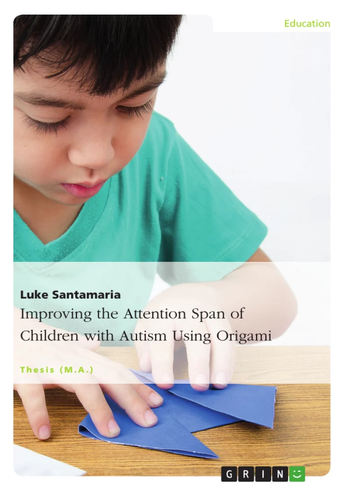 Titel: Improving the Attention Span of Children with Autism Using Origami