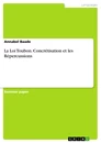 Titel: La Loi Toubon.
Concrétisation et les Répercussions