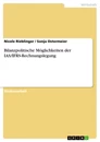 Titre: Bilanzpolitische Möglichkeiten der IAS/IFRS-Rechnungslegung