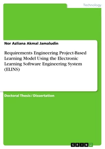 Title: Requirements Engineering Project-Based Learning Model Using the Electronic Learning Software Engineering System (ELINS)