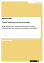 Title: Ethno-Marketing im Einzelhandel