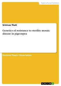 Titre: Genetics of resistance to sterility mosaic disease in pigeonpea