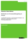 Título: Methoden zur Strommarktkopplung in Europa