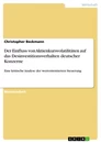 Titre: Der Einfluss von Aktienkursvolatilitäten auf das Desinvestitionsverhalten deutscher Konzerne