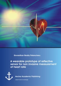Title: A wearable prototype of reflective sensor for non invasive measurement of heart rate