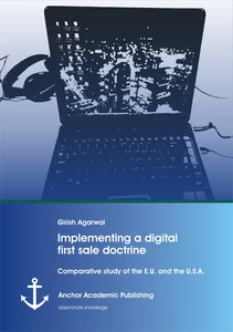 Title: Implementing a digital first sale doctrine: Comparative study of the E.U. and the U.S.A.