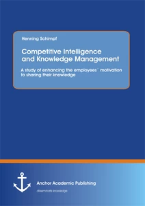 Title: Competitive Intelligence and Knowledge Management: A study of enhancing the employees´ motivation to sharing their knowledge