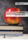 Titel: Psychology: Workbook for Bachelor's degree programs (published in russian)