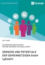 Titel: Grenzen und Potenziale der gemeinnützigen GmbH (gGmbH)