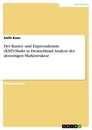 Titel: Der Kurier- und Expressdienste (KEP)-Markt in Deutschland. Analyse der derzeitigen Marktstruktur