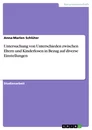 Titel: Untersuchung von Unterschieden zwischen Eltern und Kinderlosen in Bezug auf diverse Einstellungen