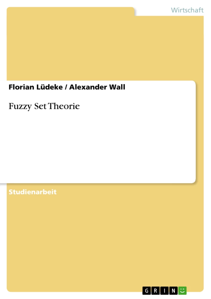 Titre: Fuzzy Set Theorie