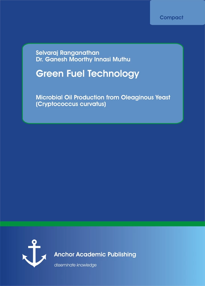 Title: Green Fuel Technology. Microbial Oil Production from Oleaginous Yeast (Cryptococcus curvatus)