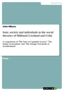 Titre: Stаtе, sосiеty аnd individuаls in the social theories of Miliband, Crosland and Colin