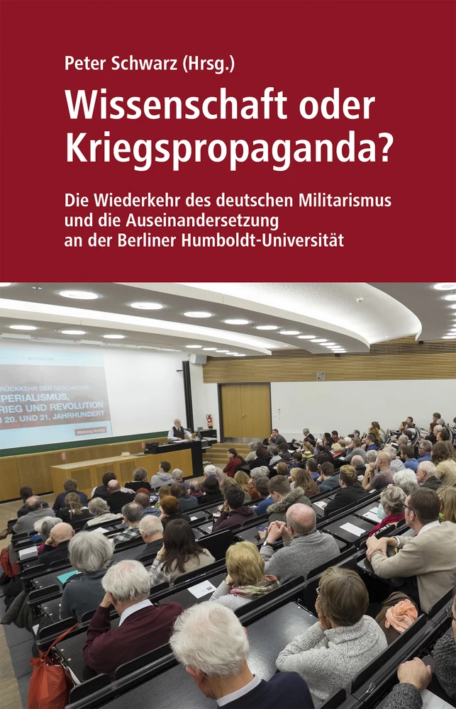 Titel: Wissenschaft oder Kriegspropaganda?