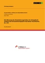Titel: Die Messung des Zinsänderungsrisikos im Anlagebuch. Analyse des Konsultationspapiers des Basler Ausschusses Nr. 319