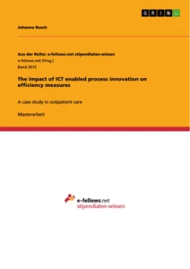Title: The impact of ICT enabled process innovation on efficiency measures
