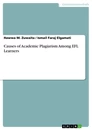 Title: Causes of Academic Plagiarism Among EFL Learners