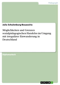 Título: Möglichkeiten und Grenzen sozialpädagogischen Handelns im Umgang mit irregulärer Einwanderung in Deutschland