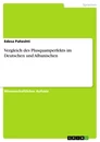 Titel: Vergleich des Plusquamperfekts im Deutschen und Albanischen