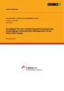Título: Grundlagen für eine mediale Reputationsanalyse des Studiengangs Communication Management an der Universität Leipzig
