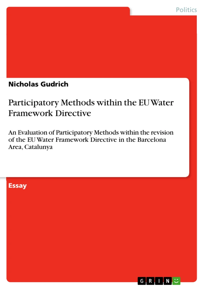 Titel: Participatory Methods within the EU Water Framework Directive