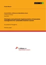 Titre: Strategies and systematic implementation of innovation management for sustainable business success