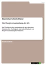 Title: Die Hauptversammlung der AG