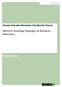 Titel: Effective Teaching Strategies in Business Education
