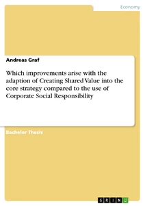 Title: Which improvements arise with the adaption of Creating Shared Value into the core strategy compared to the use of Corporate Social Responsibility
