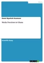 Titre: Media Freedom in Ghana
