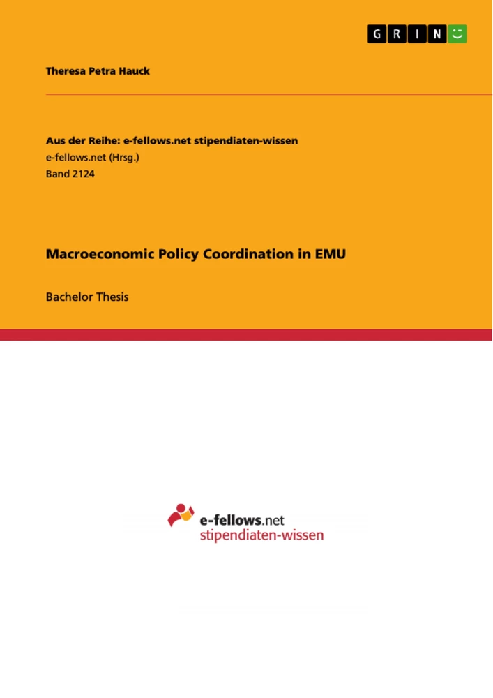 Titel: Macroeconomic Policy Coordination in EMU