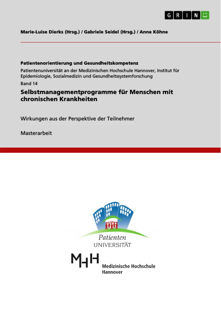 Title: Selbstmanagementprogramme für Menschen mit chronischen Krankheiten