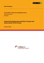 Title: Outsourcing Engineering Activities. Analysis and Improvement of the Process