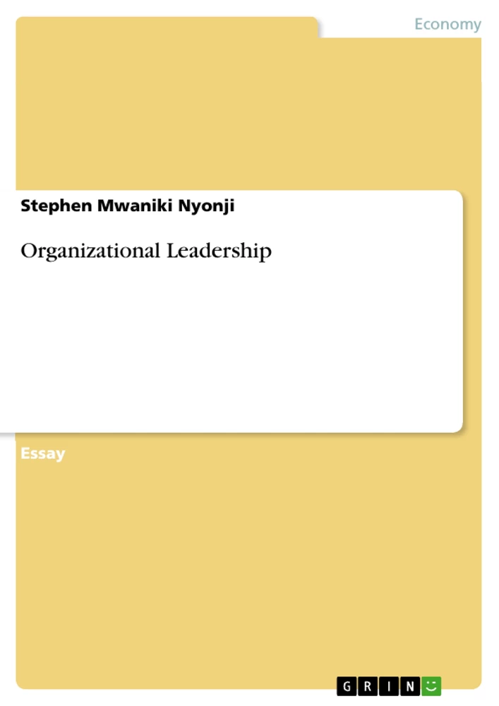 Title: Organizational Leadership