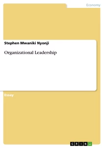 Titel: Organizational Leadership
