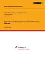 Titel: Experimental modal analysis of an automotive drivetrain subframe